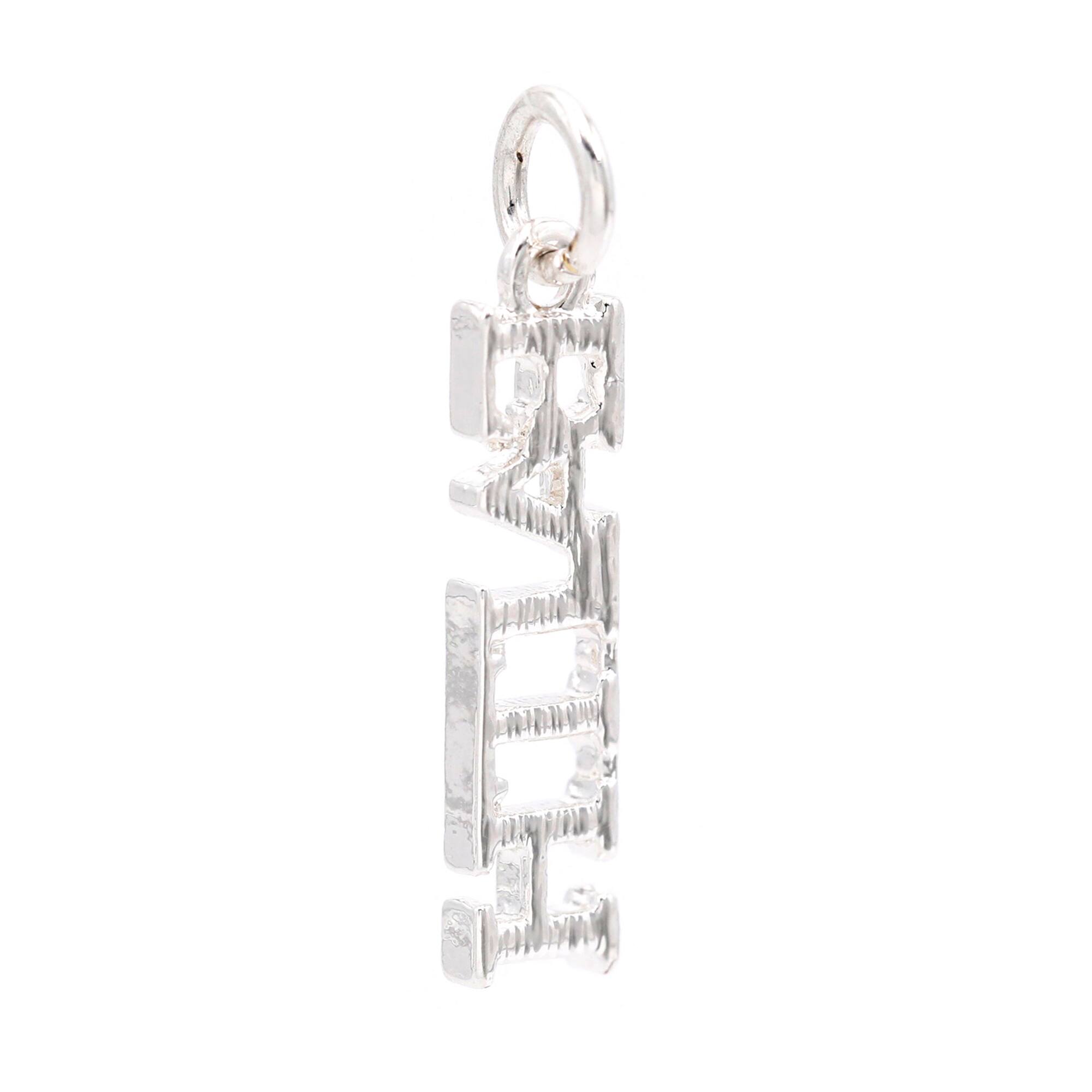 Silver Plated Faith Charm by Bead Landing™